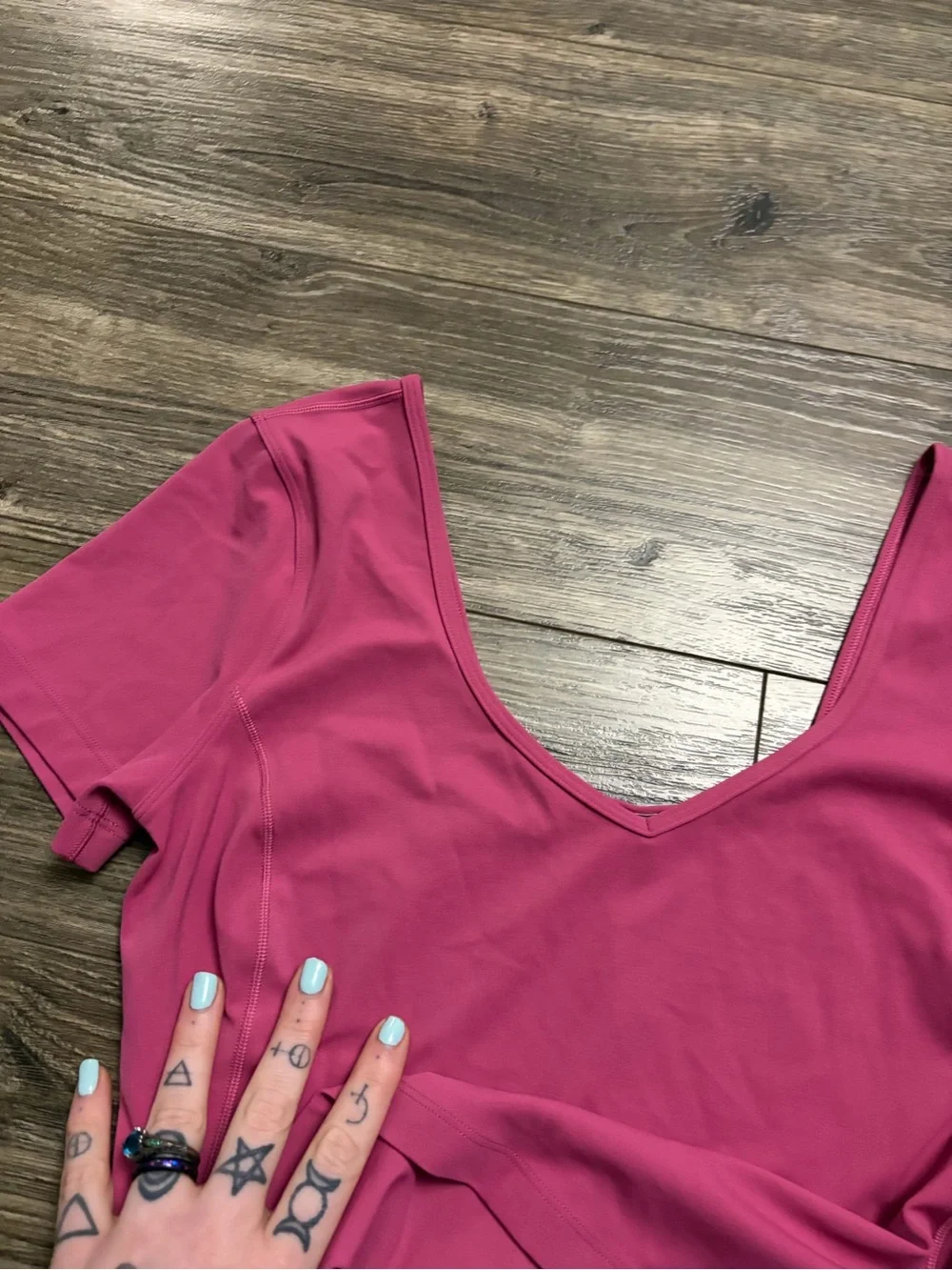 NWT Lululemon Align T-Shirt (Pink Lychee) Size 8